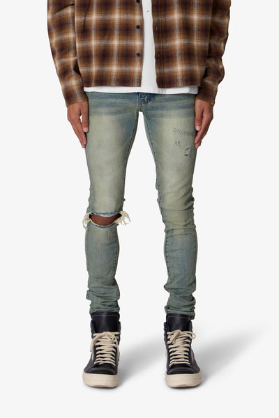 X721 Dusted Skinny Jeans - 4th Day Sun Washed Blue - Size 28