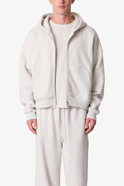 Zip Hoodie - Oatmeal