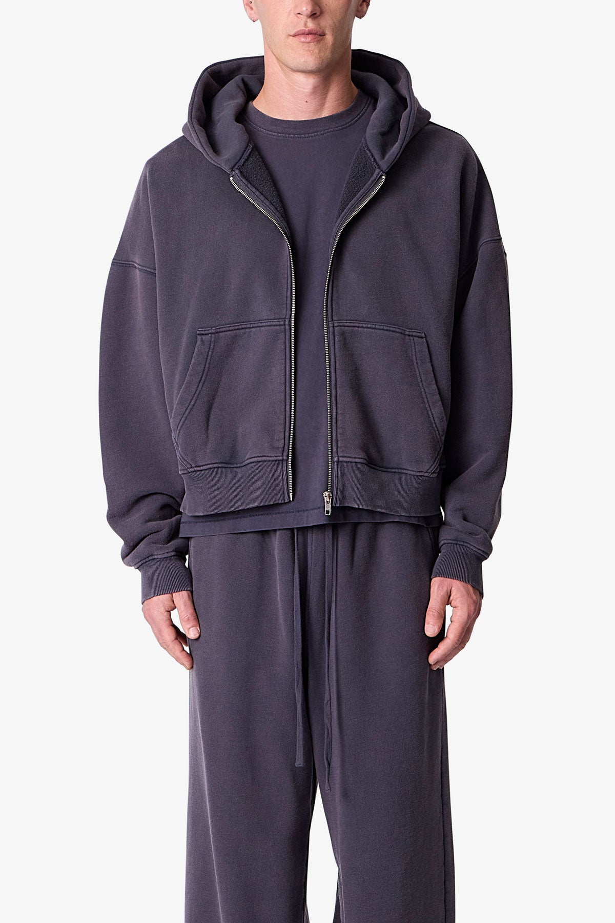 Stiff Lounge Hoodie - Black | mnml