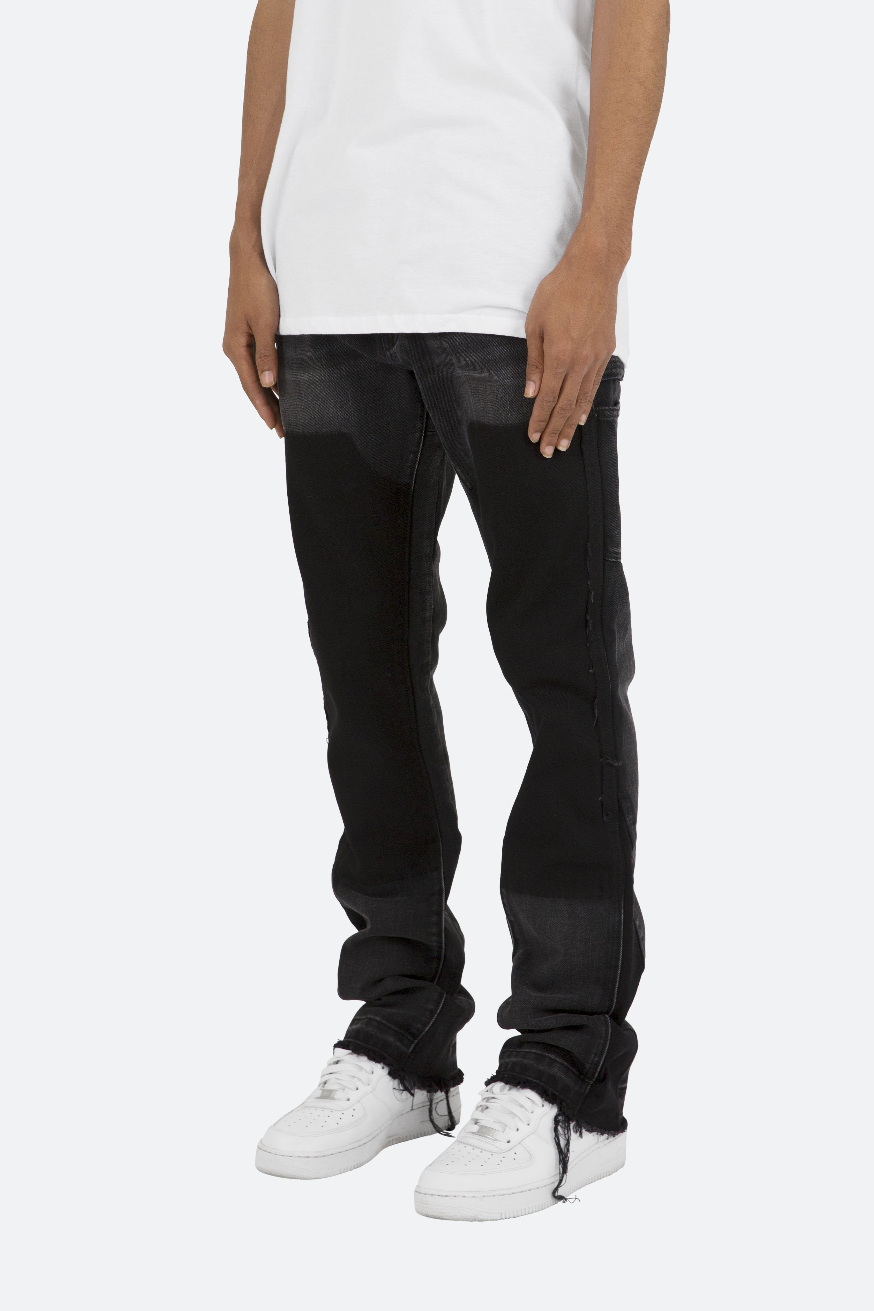 mnml B118 フレアパンツdenim 28