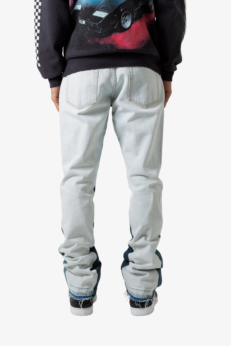 B491 Flare Denim - Light Blue | Mnml | Shop Now