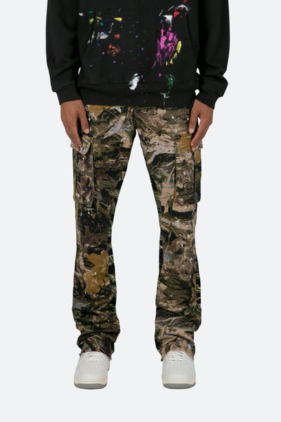 Contrast Bootcut Cargo Pants - Woodland Camo | Men african wear, Cargo pants,  Cargo