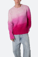 Brushed Gradient Sweater - Pink