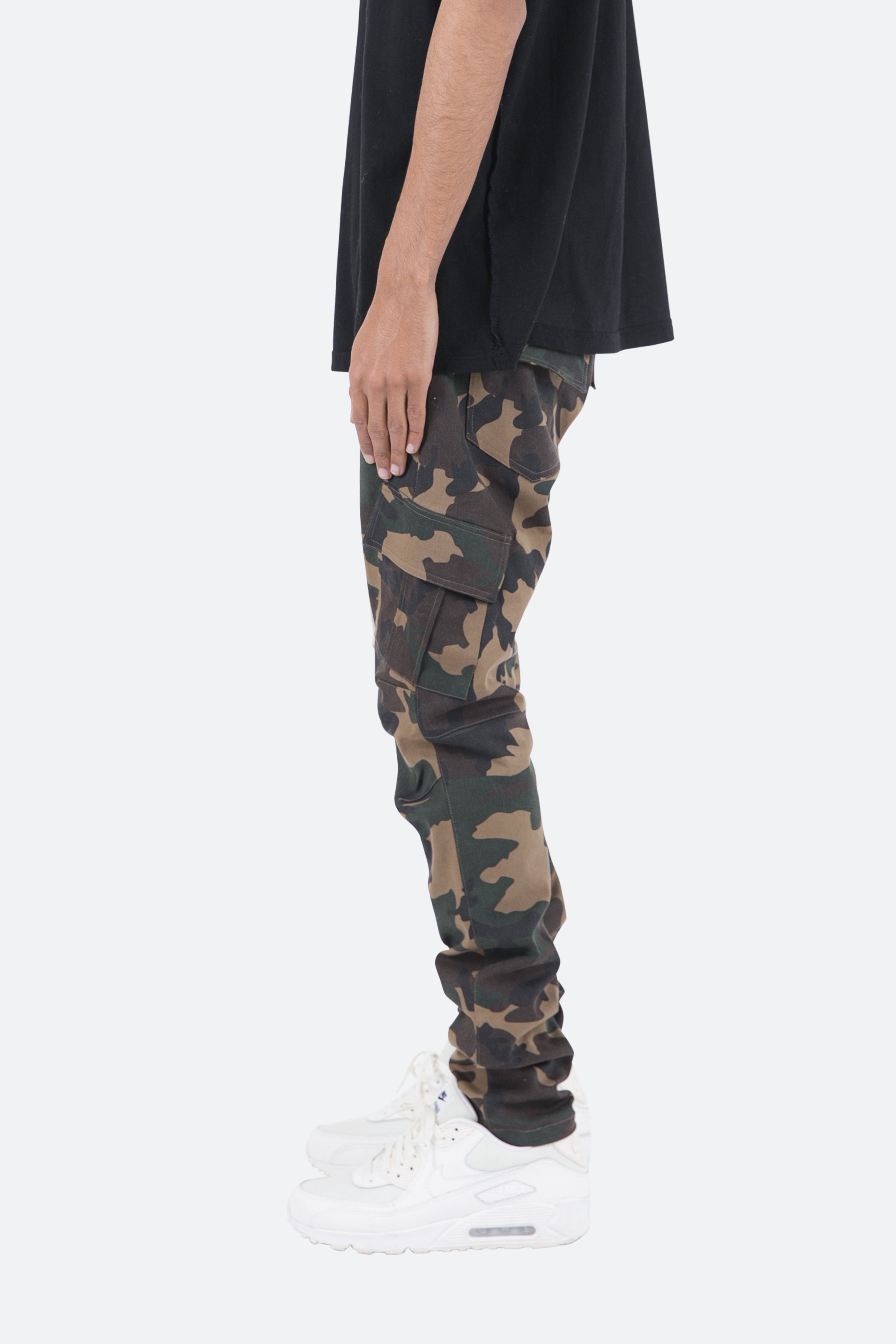 mnml / CARGO DRAWCORD II PANTS（XLサイズ） Cargo Drawcord II Pants - Woodland Camo | mnml