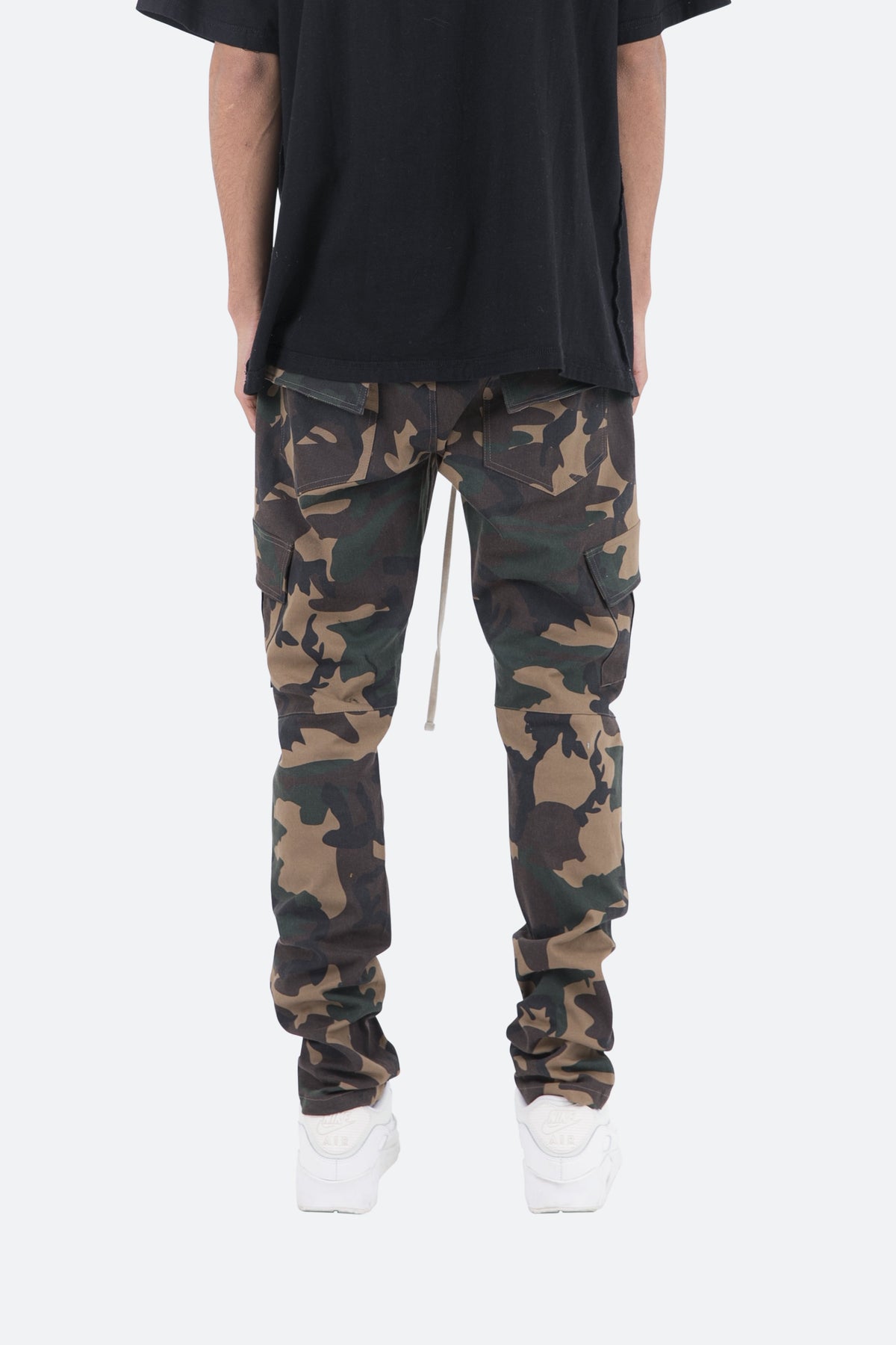 Cargo Drawcord II Pants - Woodland Camo | mnml