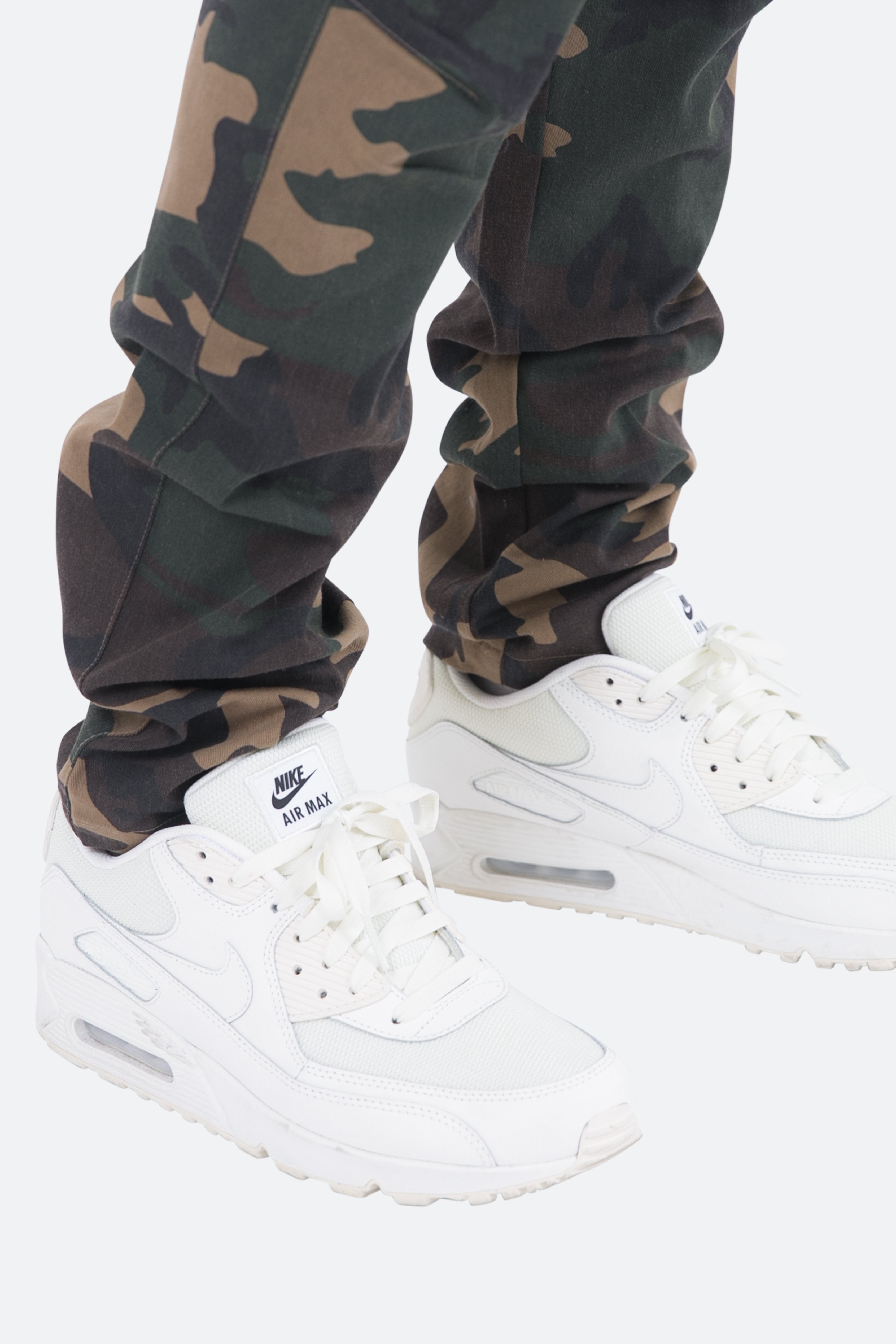 Cargo Drawcord II Pants - Woodland Camo | mnml