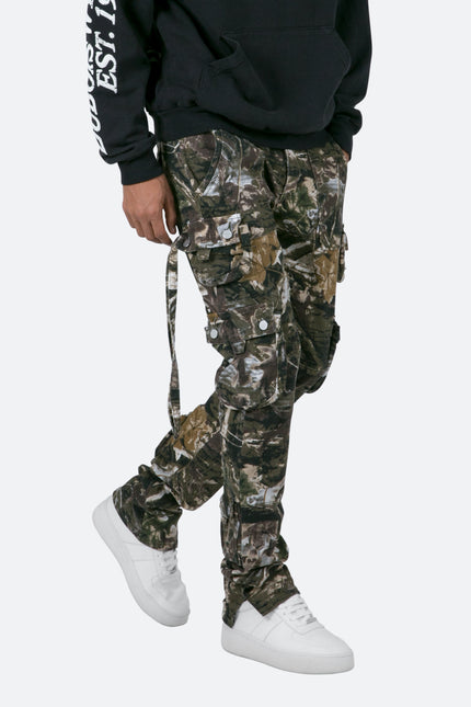 D152 Cargo Straight Denim - Hunter Camo