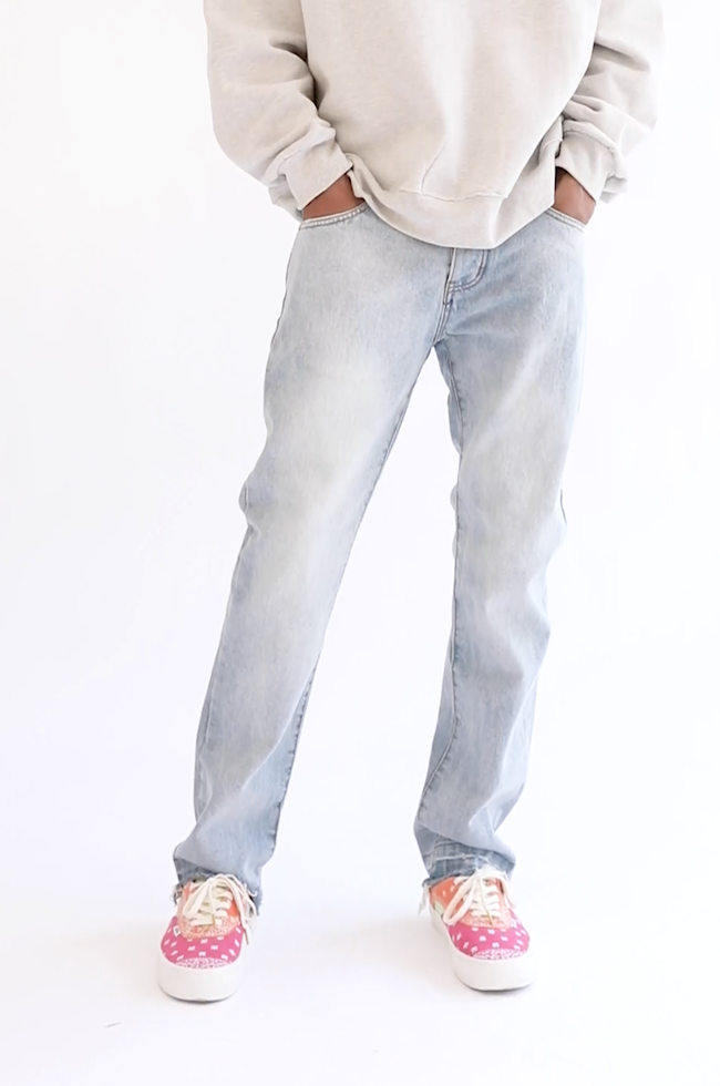 D212 Straight Denim - Blue