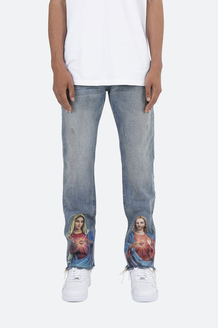 D241 Straight Denim - Blue