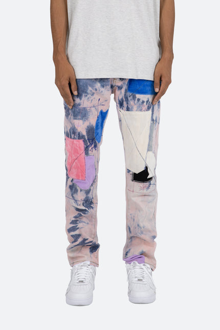 D248 Straight Denim - Multi