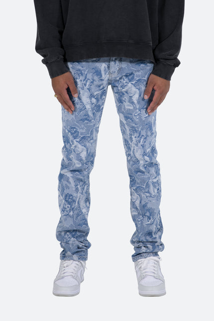 D273 Angel Straight Denim - Blue