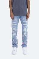 D276 Straight Denim - Blue