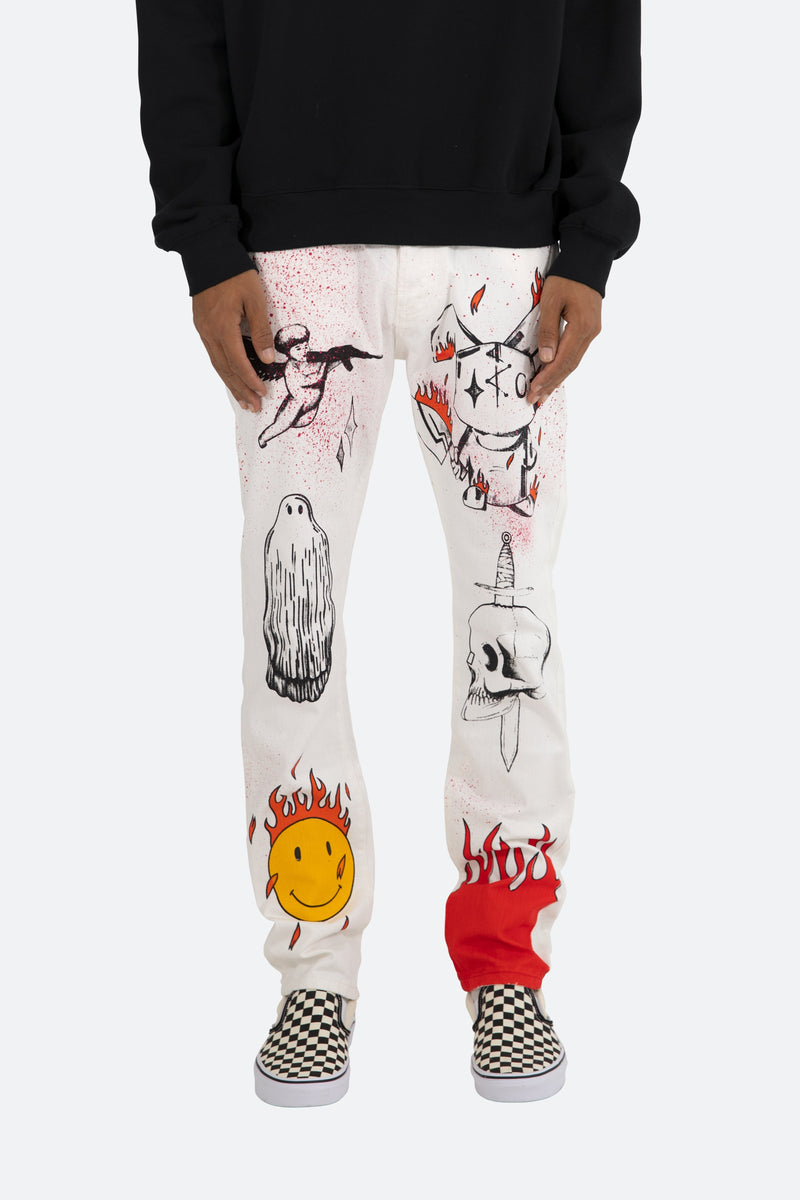 Skeleton Sweatpants + more just released on mnml.la // Shop now