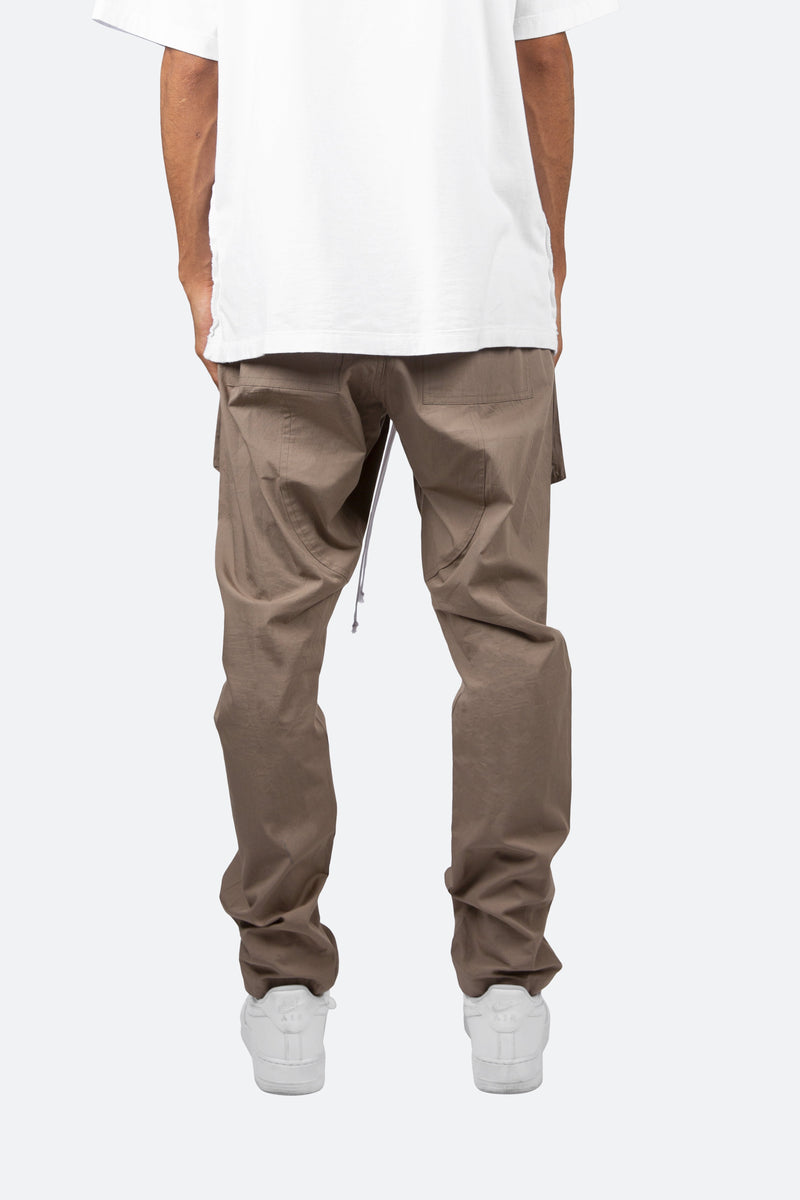 Drop Crotch Cargo Pants - Stone | mnml | shop now