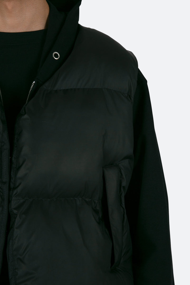 EZ Puffer Vest - Black | mnml | shop now
