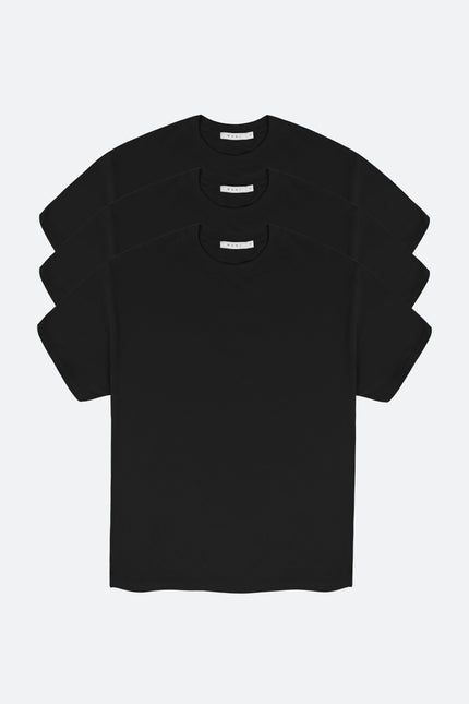 Every Day Tee 3 Pack - Black