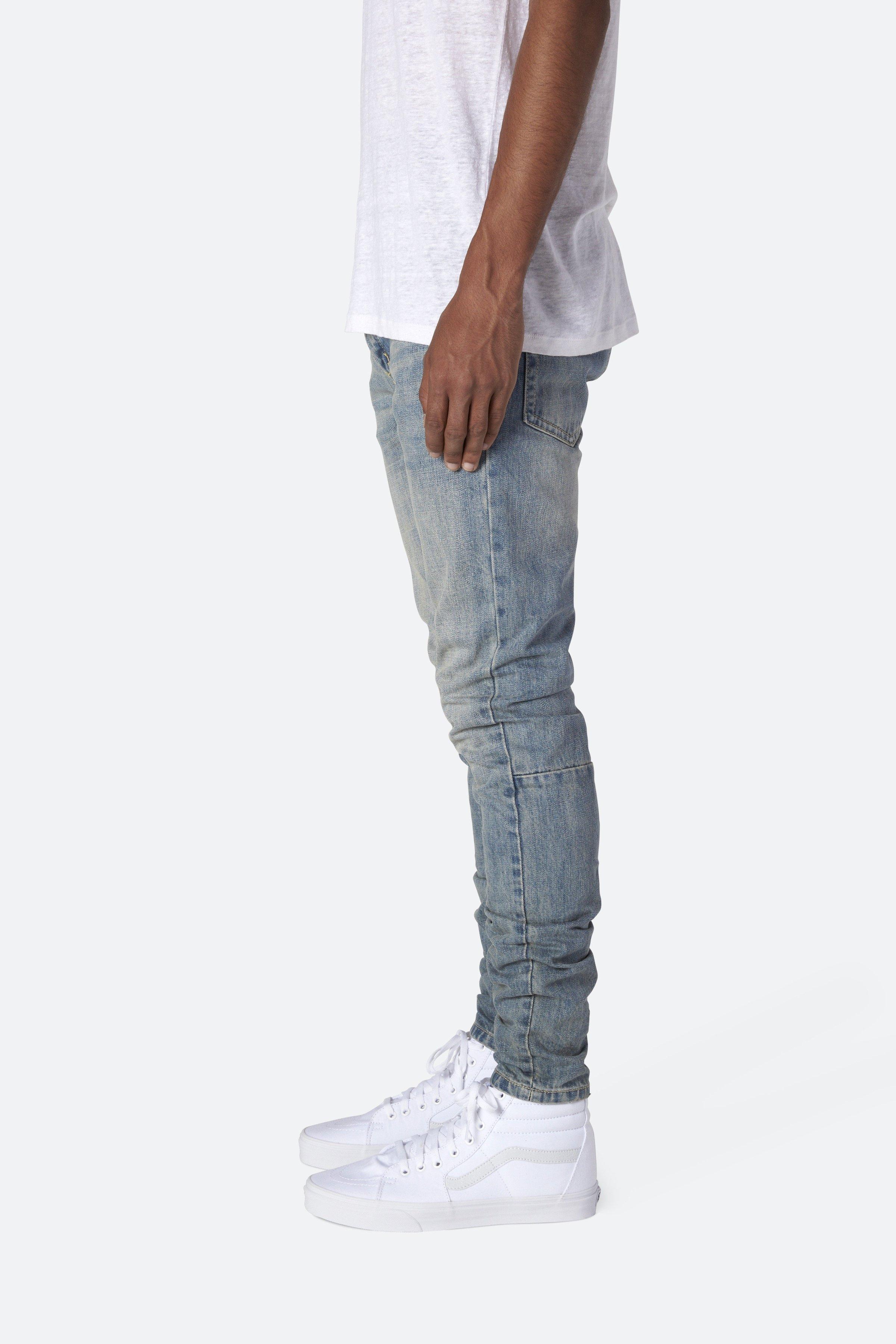 M M⑥ジーンズ M5 Zipper Denim - Blue | mnml