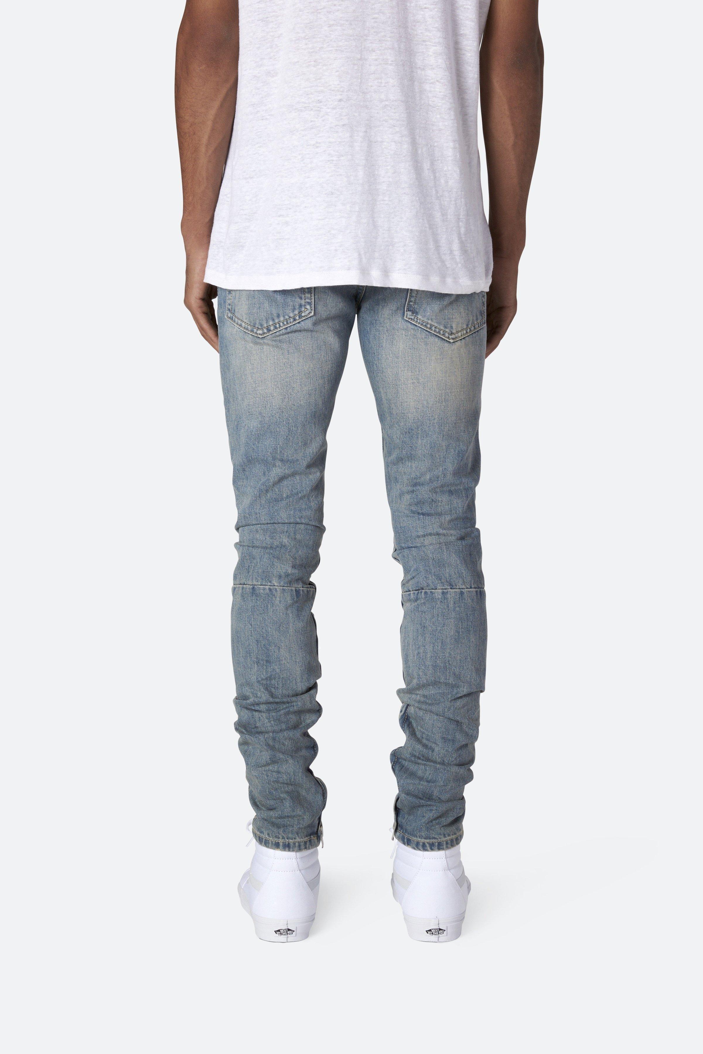 M5 Zipper Denim - Blue | mnml