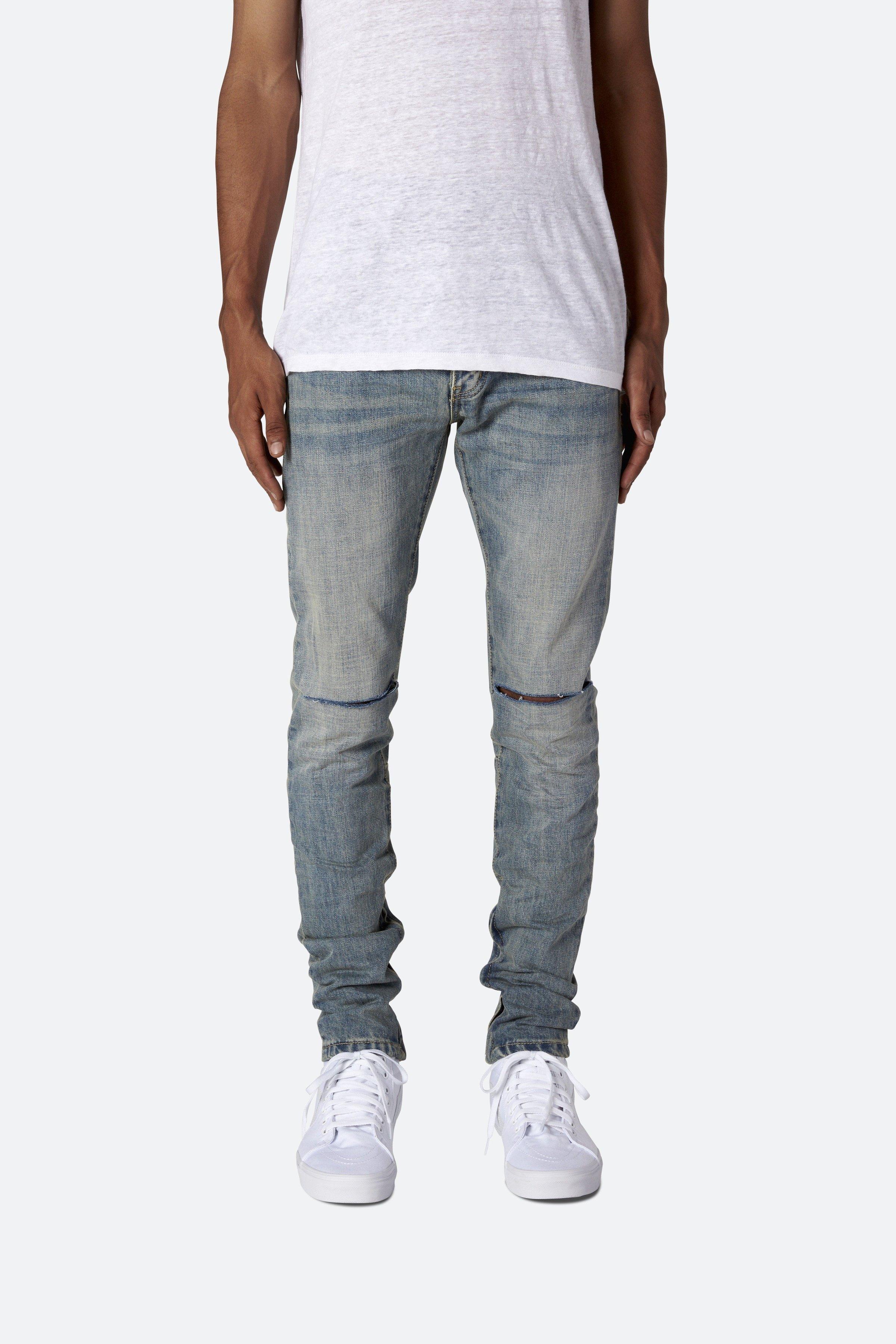 M6 Zipper Denim - Blue | mnml