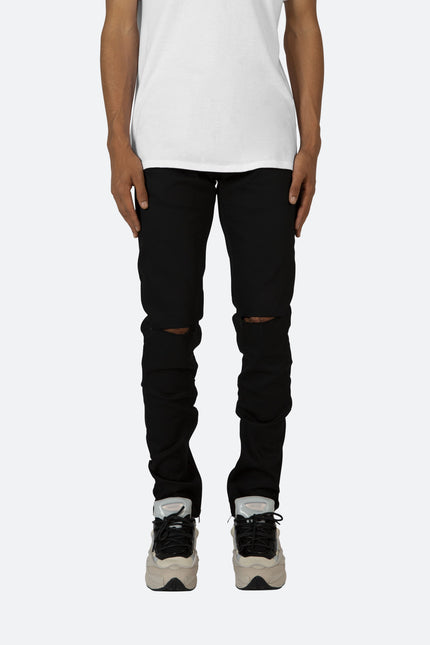 M6 Stretch Denim - Matte Black - mnml
