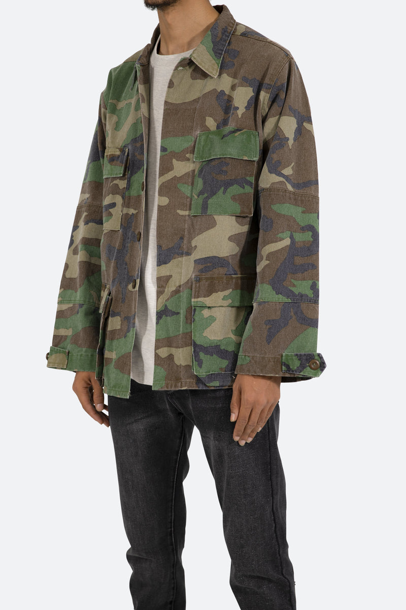 65 MCMLXV Men's Camouflage Polka Dot Print T-Shirt X-Large / Jungle Camo