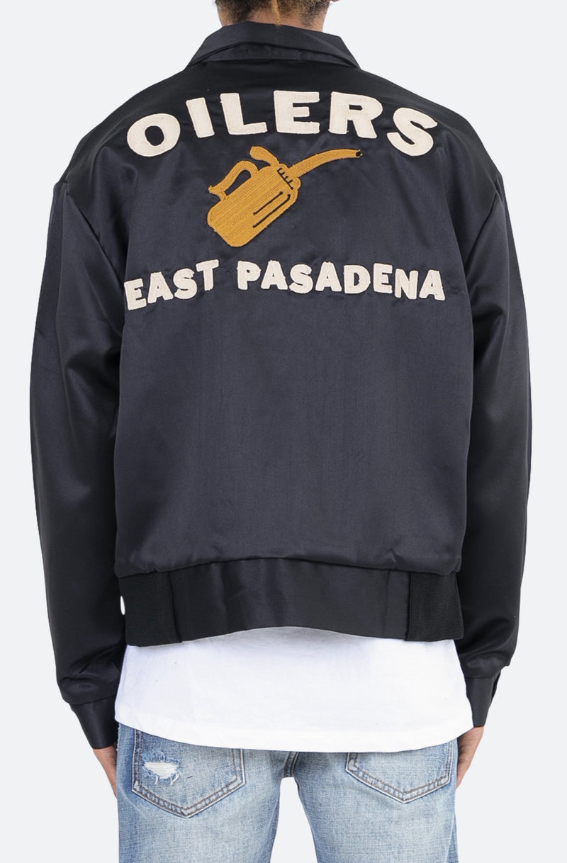 Oilers Lightweight Jacket Black mnml shop now