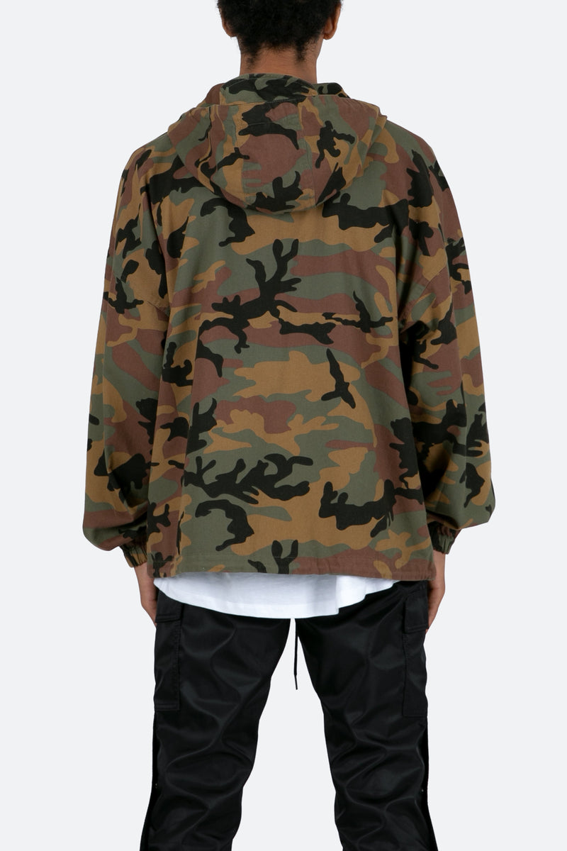 Quarter Zip Jacket - Camo | mnml | shop now