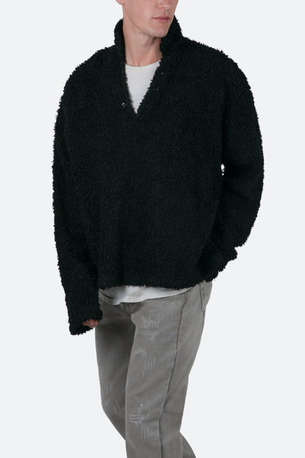 Pull Sherpa - Noir
