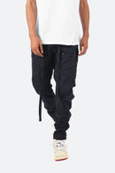 Snap Western Pants - Black