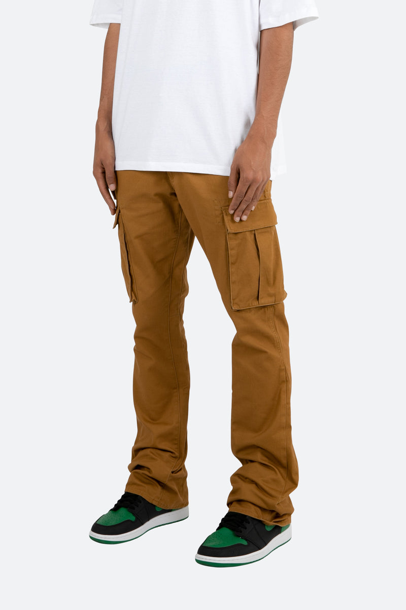 Men's Regular Fit Straight Cargo Pants - Goodfellow & Co™ Brown 38x30 :  Target