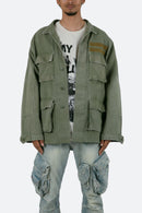 Chaqueta militar vintage - Verde oliva