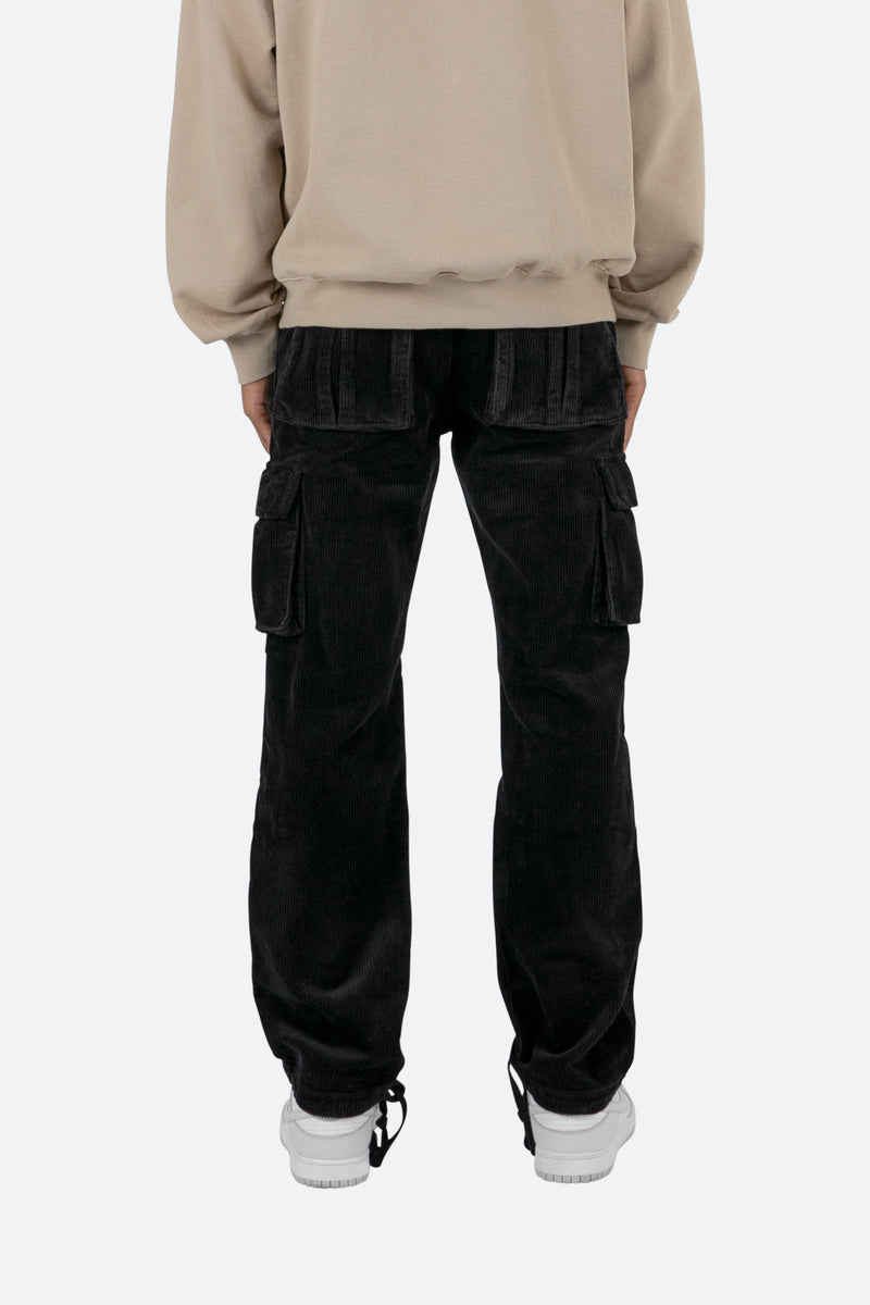 Multi Pocket Cargo Sweatpants - Black, mnml