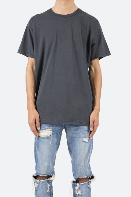 Vintage Crew Tee - Vintage Black - mnml