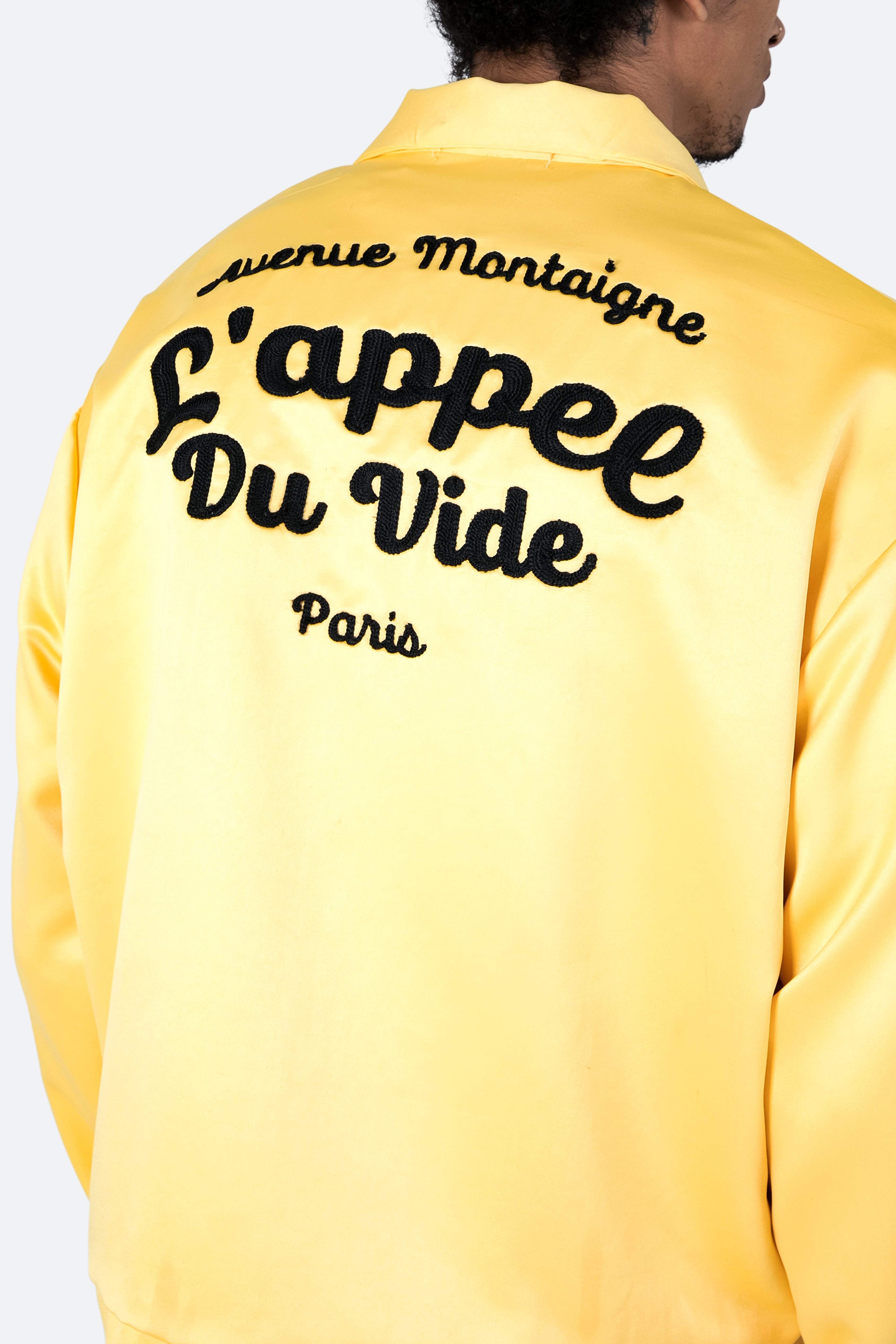 Void Lightweight Jacket - Mustard | mnml | shop now