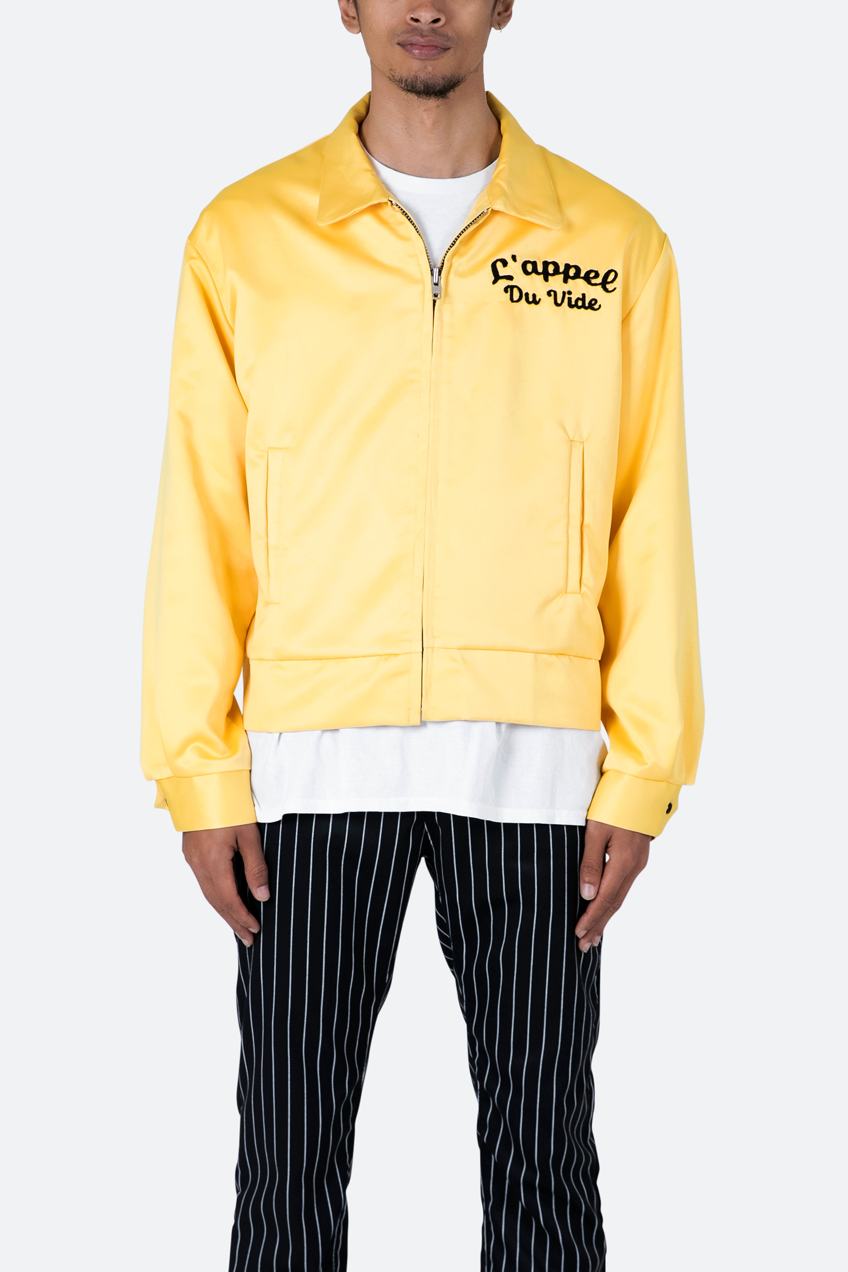 Void Lightweight Jacket - Mustard | mnml | shop now