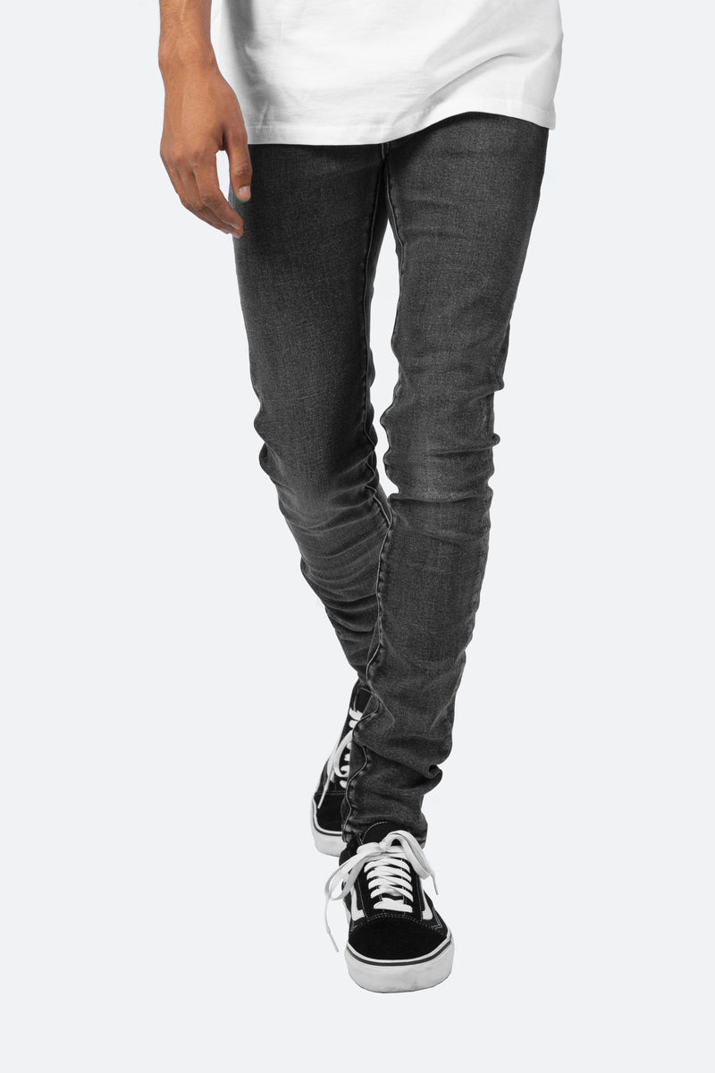 X147 Stretch Denim - Grey | mnml | shop now