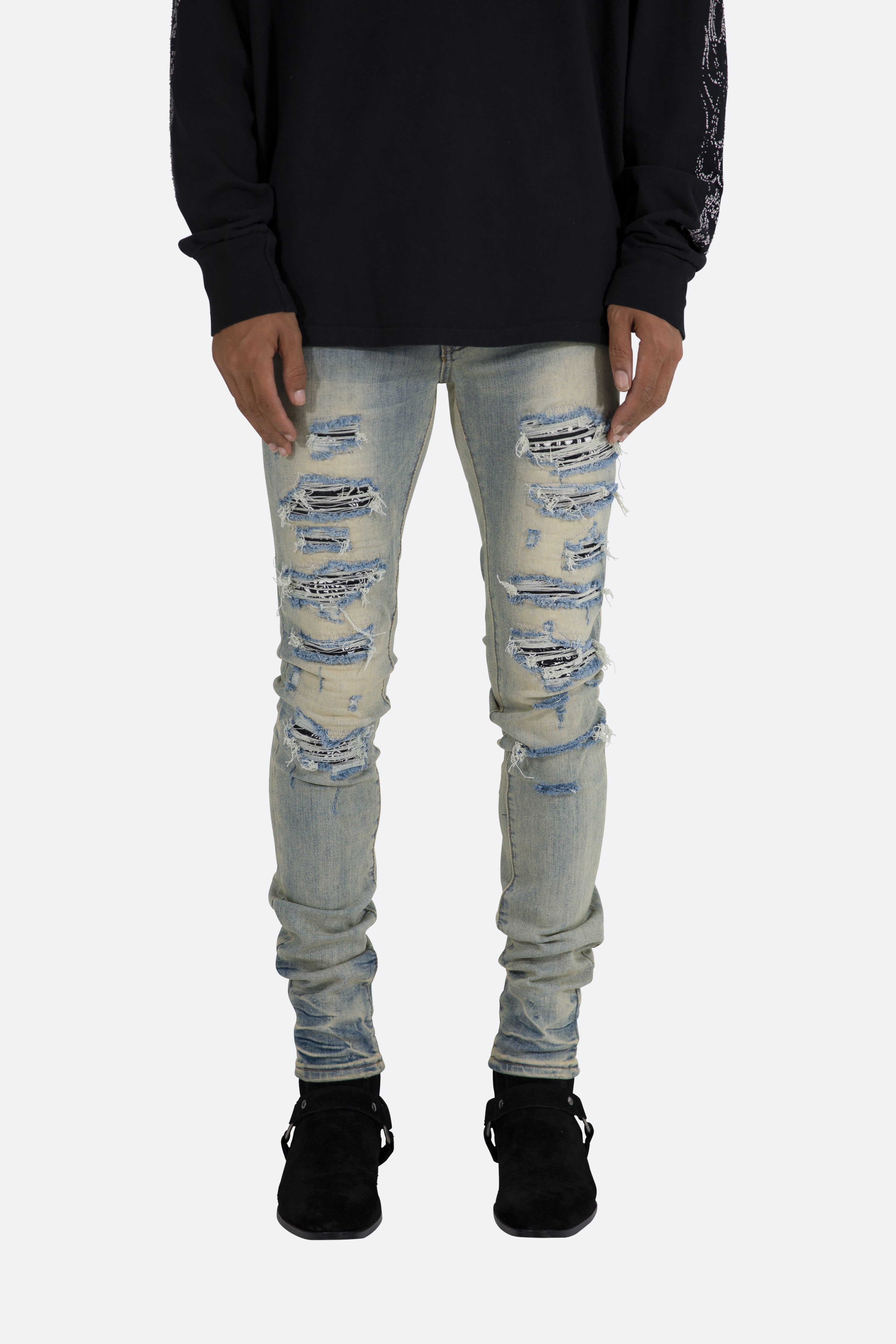 X165-Paisley-Skinny-Denim-