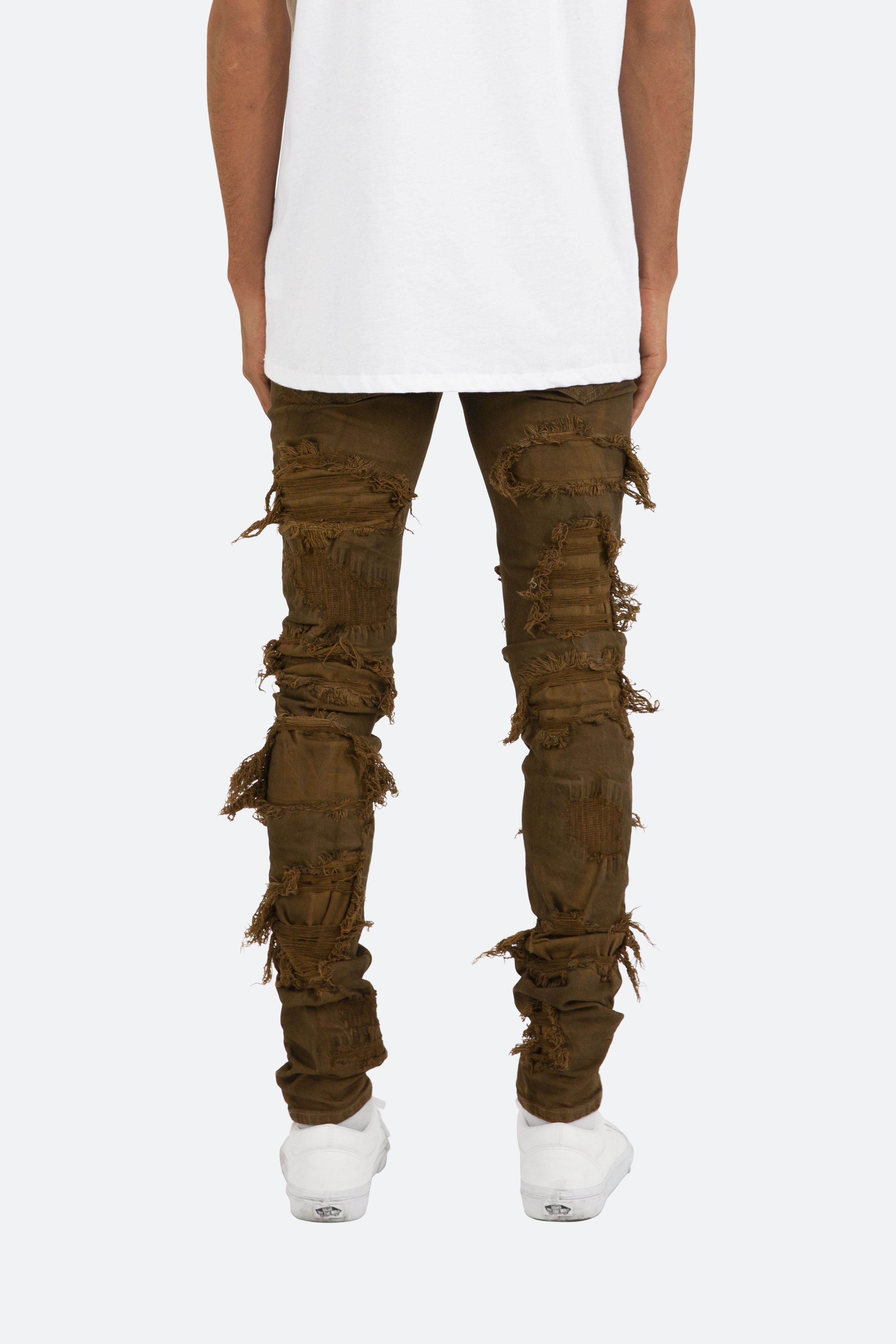 mnml【白色28size】 X289 Stretch Denim - Brown | mnml