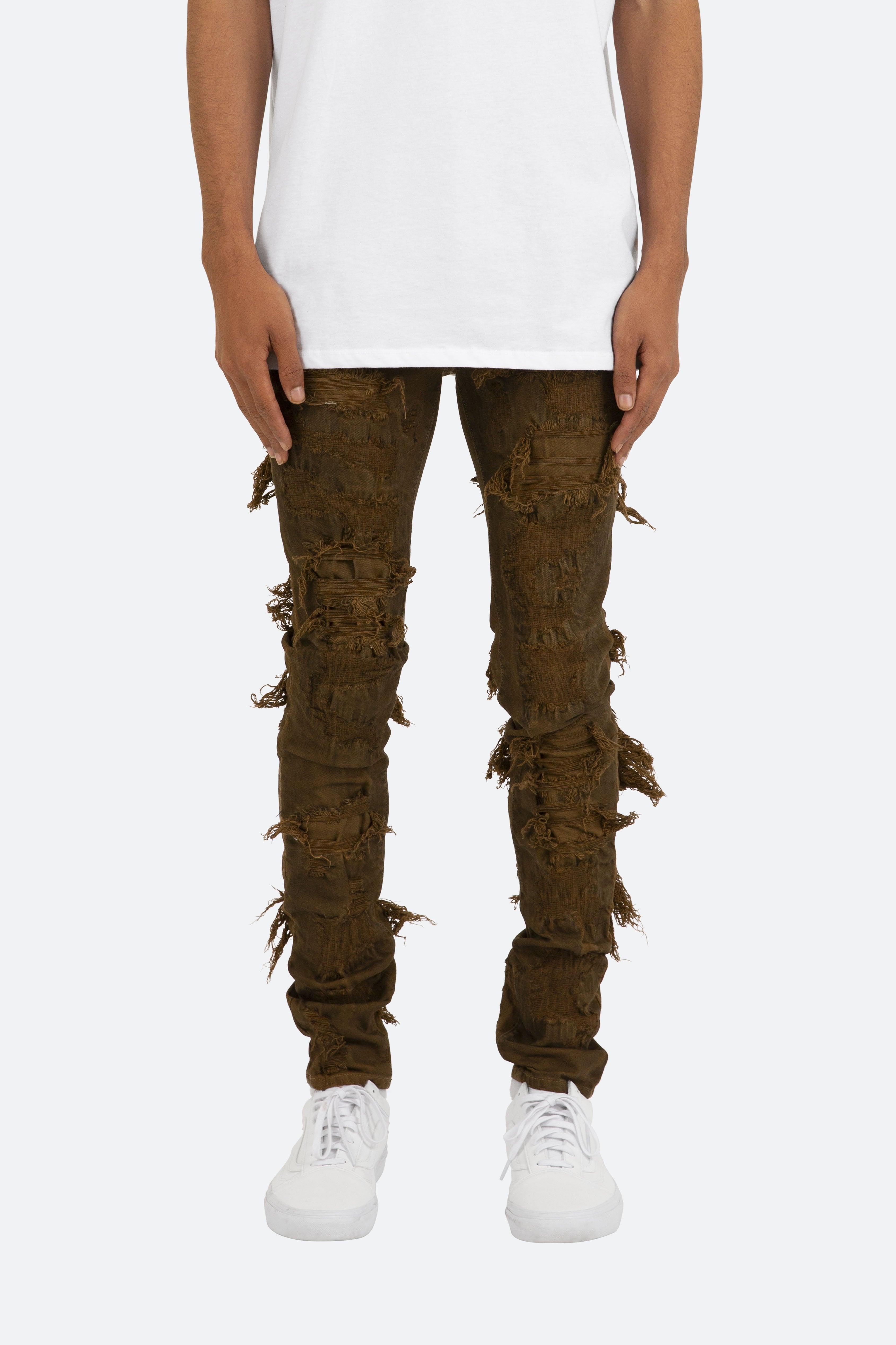 X289 Stretch Denim - Brown | mnml